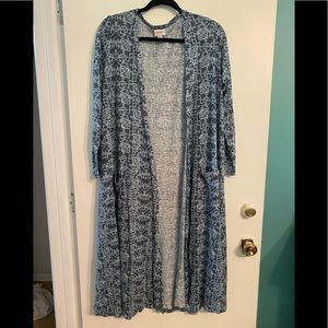 LuLaRoe Sarah Maxi Cardigan size Small NWOT